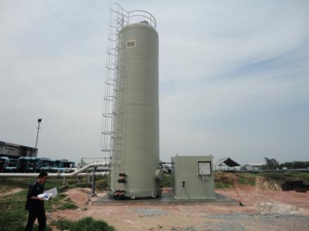 BiogasCleaner FRP tank
