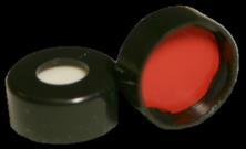 040" Thick, Red PTFE/ White Silicone/ Red PTFE inserted into an 11mm Silver Aluminum