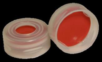 040" Thick, Clear FEP/ Red Silicone inserted into an 11mm Blue Snap ST883.