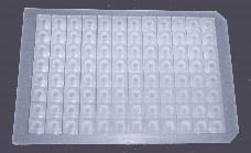 2161-2-V SSP2161CLEAR-281 96 Square sealing mat made