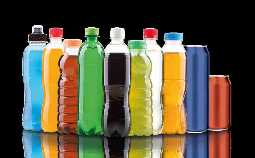 SOLUTIONS FOR NON-ALCOHOLIC BEVERAGE APPLICATIONS 11 Soft drinks Producing sparkling results When innovation and brand reputation are key, manufacturers depend on product quality and processes that