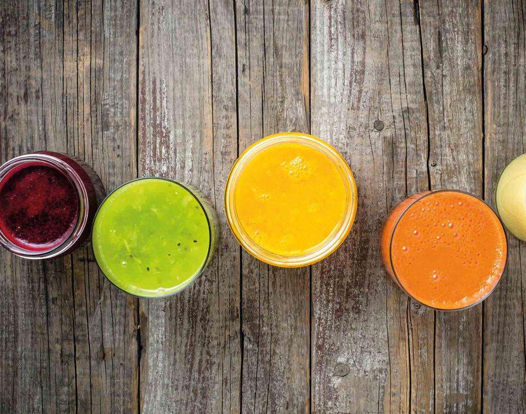 8 SOLUTIONS FOR NON-ALCOHOLIC BEVERAGE APPLICATIONS This category comprises 100% pure fruit or vegetable juice (fresh or frozen), juice drinks (up to 24% juice content) and nectars,