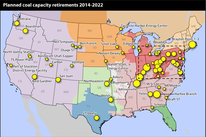 Coal Plant Retirements Coal Retirements Total U.S.