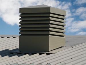 Cross ventilation using roof mounted ventilator A multi-directional