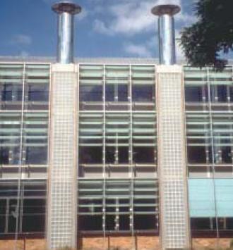 Solar chimneys In this often quoted example at BRE s Environmental Building, glazed elements within the chimney are used to enhance