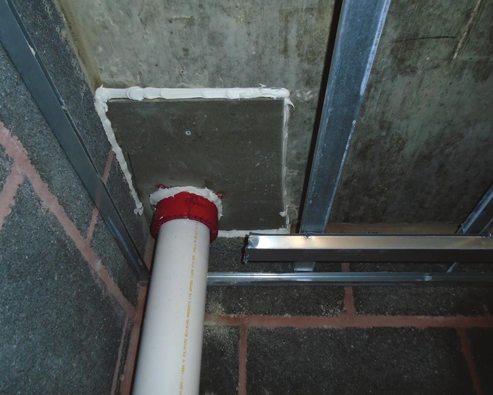 11 IN MASONRY APARTMENTS THE CONTRACTOR MUST BE ACCREDITED TO ONE OF THE FOLLOWING FIRE PROTECTION SCHEMES: FIRAS LPCB IFC Masonry separating floors Plastic pipes of sizes 32mm up to 168mm outside