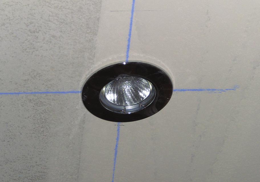 11 - DOWNLIGHTS Downlights must be supplied by the Group approved supplier and installed to the required Standard Detail.