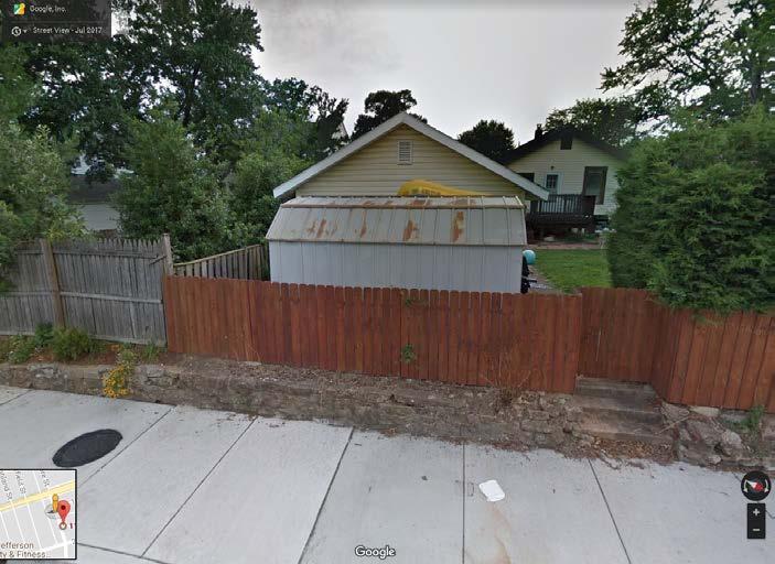 Additionally, based off of Google street-view photos, there appears to be more than one detached accessory structure located at 17 S Fenwick Street.