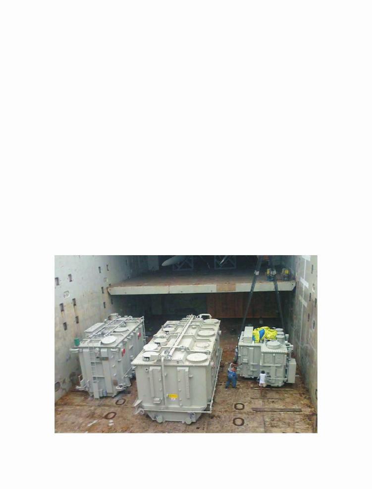 Seatech loads transformers ex-mumbai Port to Syria on MV Panthera MV PANTHERA POL: Mumbai POD: Tartous Seatech loaded 3