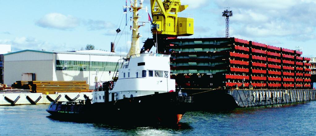 SEA TOWAGE Our Company renders towage services of any complexity.