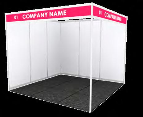 Pricing 3m x 3m booth $4,200 2m x 3m booth $3,700 1m x 2m pod $2,400 4m double pod $4,800 EXHIBITOR PACKAGE 3m x 3m booth 2m x 3m booth 2 x tickets to the IT