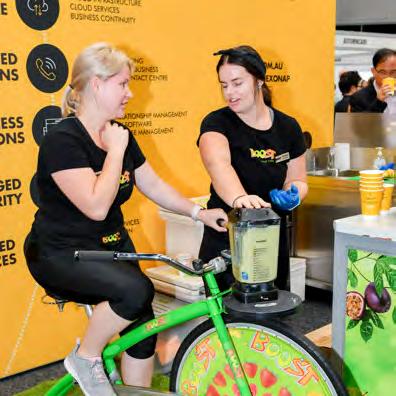 JUICE BAR $10,000 As the Juice Bar Sponsor, your organisation has the opportunity to heighten exposure of your product or service, whilst being associated with a healthy addition to the conference.