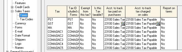 PST on GST Tax Setup If you need to establish a tax on tax configuration, you can do so by configuring a 2 level tax setup in Manage. You will need to check the Canada: Calculate PST on GST?