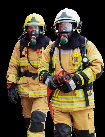 REMONDIS SERVICES On the safe side BUCHEN SAFETYSERVICE OFFERS ITS CUSTOMERS A WIDE RANGE OF SAFETY CONCEPTS AND EQUIPMENT From breathing apparatus, to full body protection, all the way through to