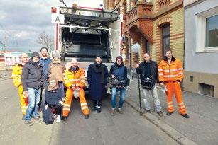 REMONDIS branch in Hanover stepped in to help Ceylan here providing him with a collection truck and three employees.