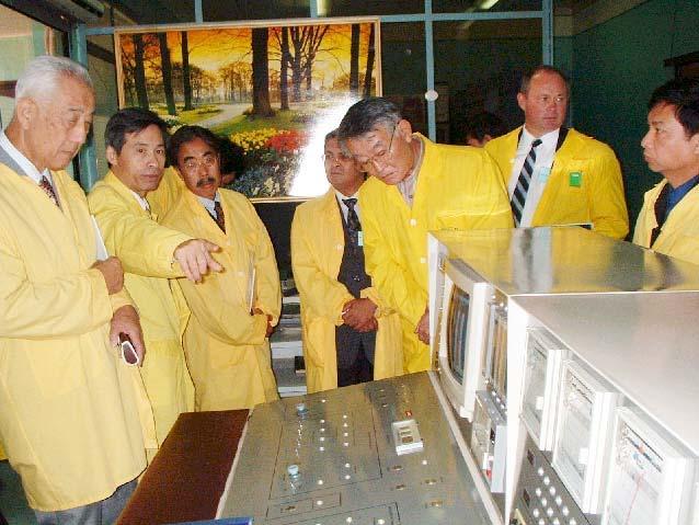 Dalat Reactor Member countries visit a specific plant Review Team and conduct peer review, in conjunction with the