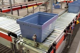 material handling functionality of AnyLogic