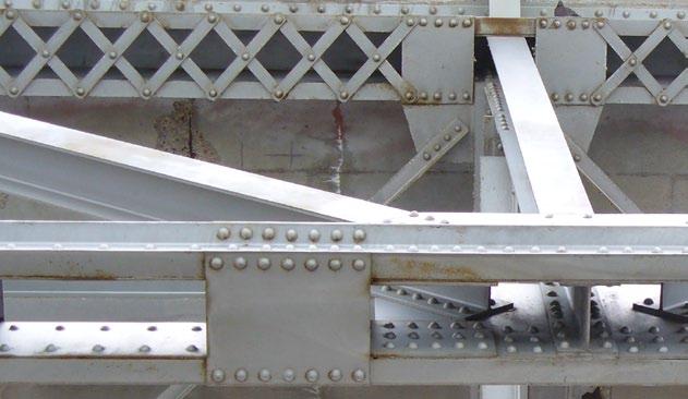 5. Features of Rehabilitation Option 4-a Continuous across bridge (all segments) Deck Trusses (Segments E & G) Southerly Approach Spans (Segments C & D) Roadway Approach Segments (Segments A, B, & H)
