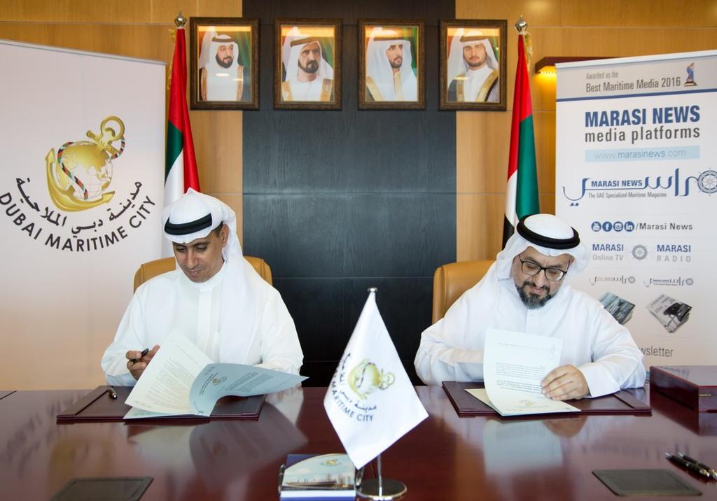 Edition: August 2017 In line with its vision to be an international maritime hub and to create the best business and maritime services cluster, Dubai Maritime City signed a