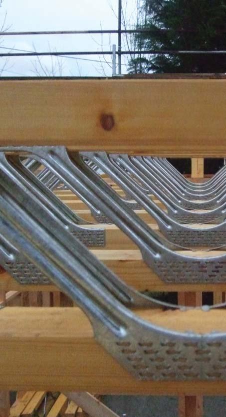 METAL WEB BEAMS SAVING YOU TIME & MONEY METAL WEB BEAMS Metal web beams combine structural softwood chords with high strength steel webs to form a lightweight, structural beam for use in a range of