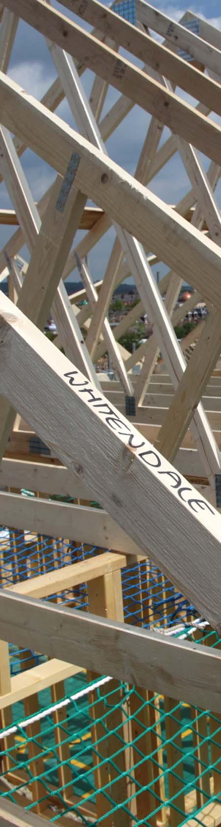 TRUSSED RAFTERS QUALITY YOU CAN RELY ON TRUSSED RAFTERS Now considered part of traditional constructional technology, Howarth Timber Engineered Solutions has been manufacturing trussed rafters for