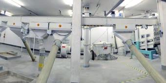 Pneumatic conveyor for conventional or gentle transport Rapid «Fluid lift» conveying for mealy or grainy products.