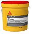 Sikafloor PRIMERS Sikafloor -01 Primer Reducing absorbency Improving adhesion on smooth and sound substrates Substrate protection against moisture from leveling compounds For interior use Low