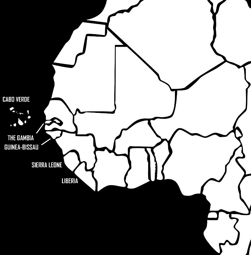 THE ECOWAS REGION 15 countries with a land area of 5 million m 2 Climate from semi-arid to humid tropical Population of with 300 million