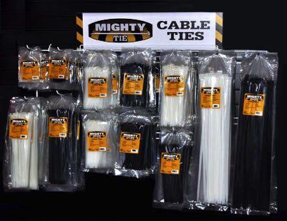 Mighty Tie As America s fastest growing cable tie provider, Mighty Tie gives the right tie, at the right price, right now Ties are manufactured in the US, and are priced competitively to provide