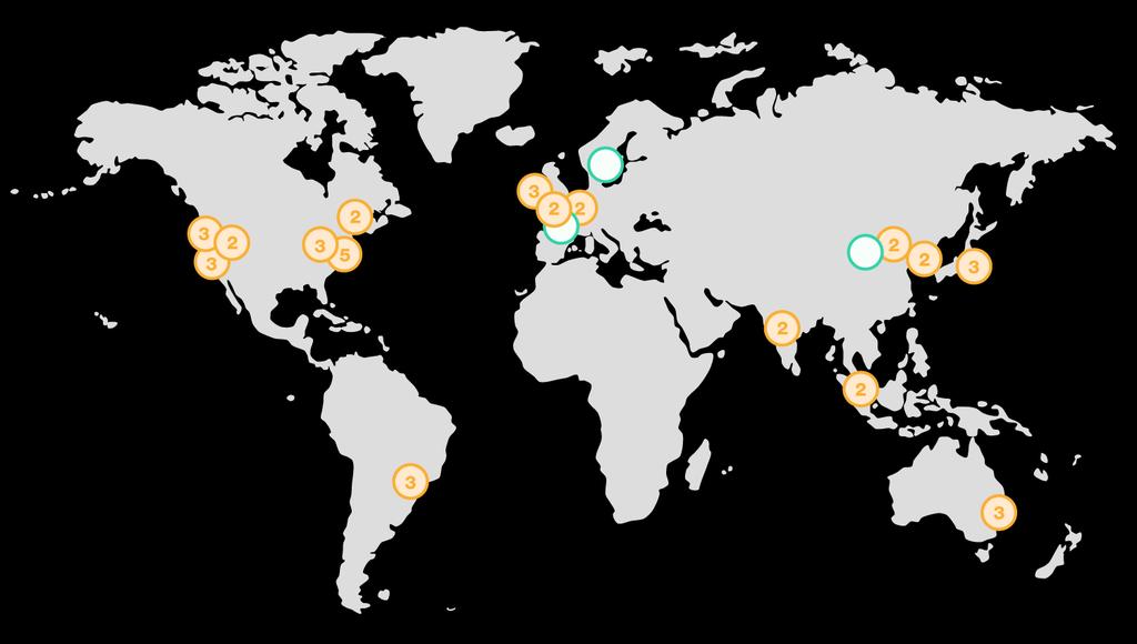Help your customers go global - faster Region & Number of Availability Zones 16 Regions 42 Availability Zones 74 Edge Locations Note: AWS Marketplace currently not in China AWS GovCloud (2) EU