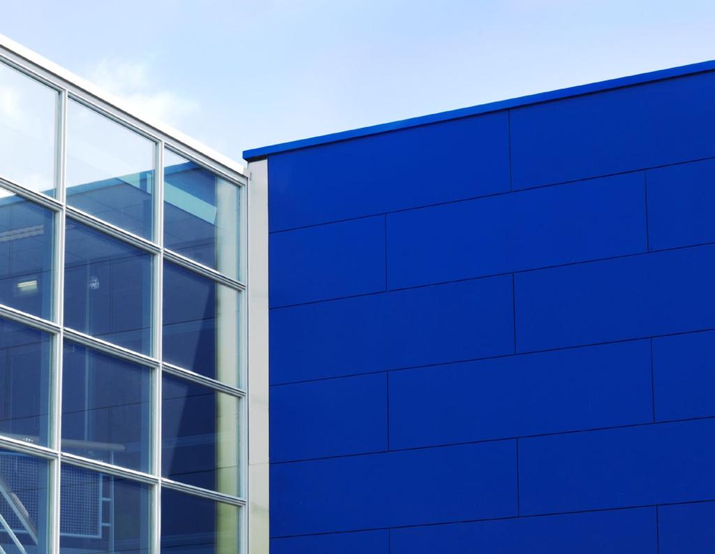 THE SVK FAÇADE PANELS Creative freedom Four different panel types, an extensive range of colours and custom work.