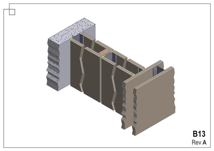 Drywall Construction and expansion Joints 2 hour Plasterboard Systems SYSTem SYSTem diagram TeST ReFeRenCeS Recessed system T-Junction between concrete wall and Typical control joint in plasterboard