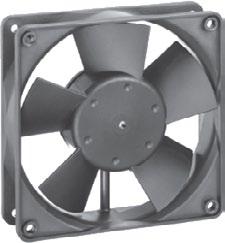 IP68 DC axial fans Series 4300U 119 x 119 x 32 mm Material: Fiberglass-reinforced composite Impeller: PA Electronic housing: PBT Fully integrated electronic commutation
