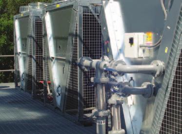 capabilities of the YVWA chiller. However, unlike ordinary screw chillers, the YVWA chiller has the flexibility to handle these high-lift applications with the highest efficiencies available.