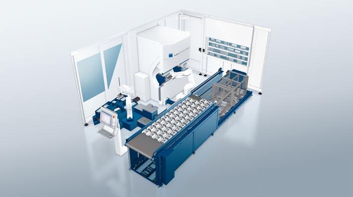 TruBend Cell 7000 TruBend Cell 7000: Benefits at a glance. 1 2 3 Minimal costs per bend. Easy setup. Optimized material flow. Innovative high-speed bending cell.