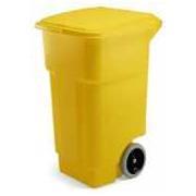 15. Bio-Hazardous Cart 96 Gallon Biohazardous Cart. Durable Moulded-On Biohazard graphic. Secure self-latching lid for retention of medical waste.