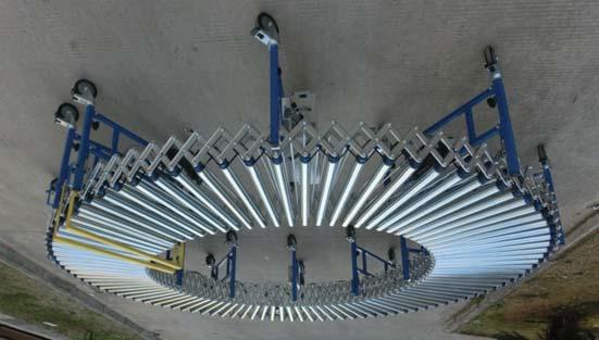conveyors together Extremely versatile for moving goods