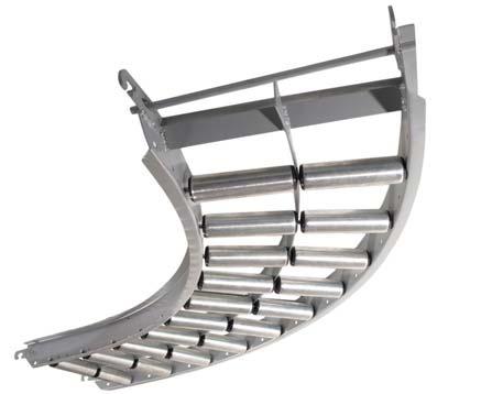 Curved Conveyor Frame - Mild Steel Powdercoated (90 degree