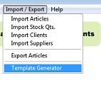 STEP 2 Select the template you require and save it in the desired file location.