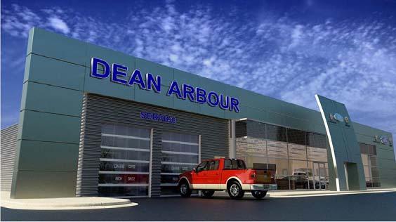 Arbour Ford Car Dealership Dean Arbour Ford Dealership is located 2 miles south of the downtown area along US 23.
