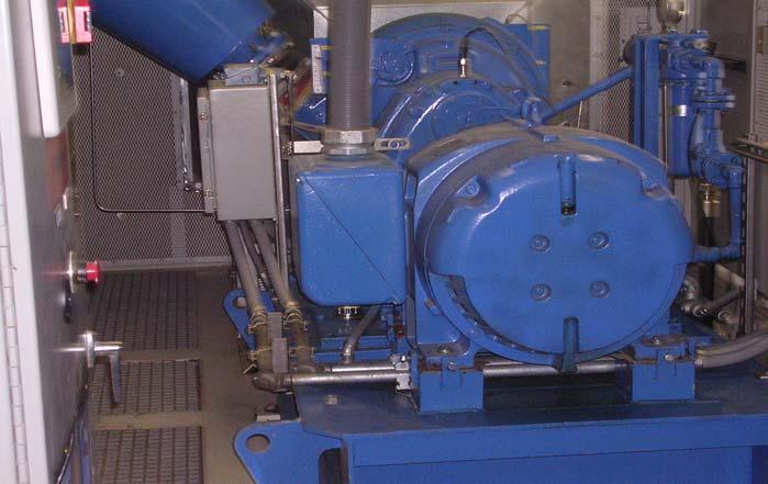 Turblex Blower System Four Turblex blowers supply air to the