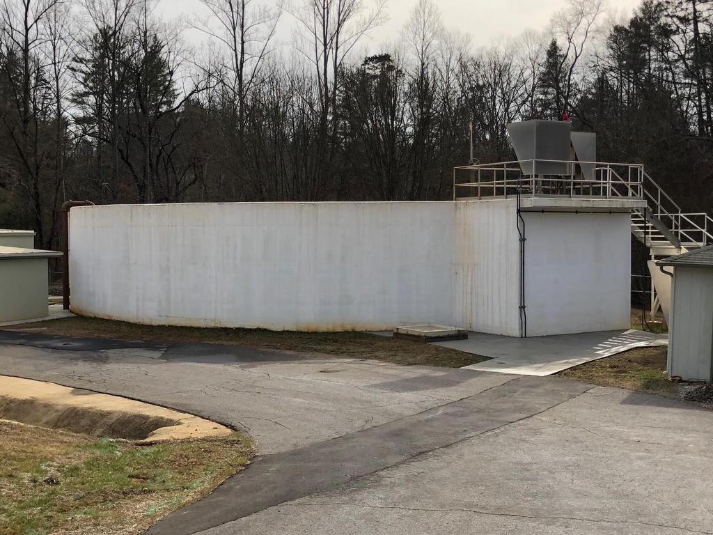 An additional sludge tank was added to the facility to expand