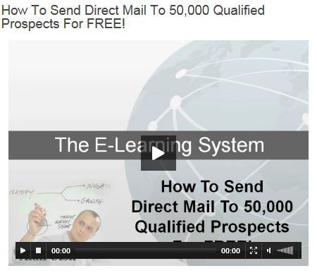 50,000 Qualified Prospects For Free E-Learning Marketing System After you watch this short 25 minute