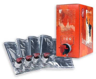 Bag in Box Applications The Bag in Box packaging is widely used by wine producers all