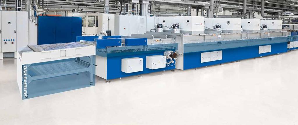 GENERIS PVD Inline Sputtering System for Heterojunction Solar Cells Sputtering Competence has delivered far more than 8000 vacuum sputtering machines since its foundation in 1995.