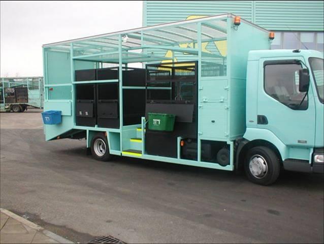 This is to reduce the picking time and increase the effective use of space on the vehicle.