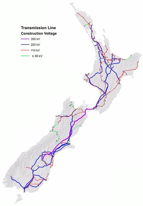s New Zealand electricity grid. 1 1 Ministry for the Environment; http://www.mfe.govt.