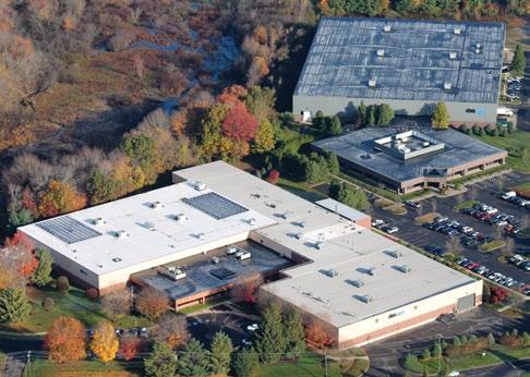 About ebm-papst North America Headquarters - Farmington, CT» 250,000 square feet» 20 Regional offices» Acoustic testing chamber» Complete air testing lab on site» ISO 9001 and ISO 14001
