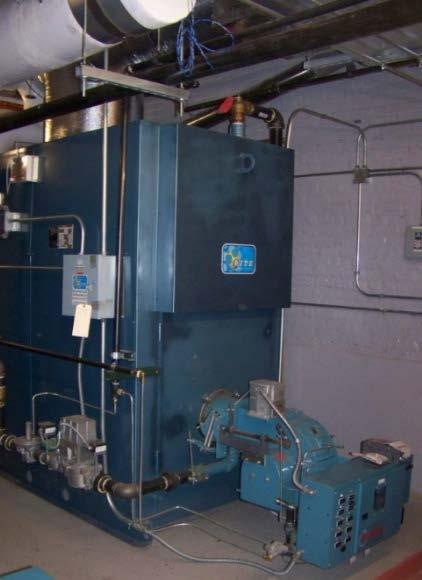 and BOILER TUNE-UPS = 6% GAS SAVINGS To maintain efficiency in O&M Develop and implement routine inspection and maintenance program Check steam traps and lines (replace as necessary) Condensate pumps