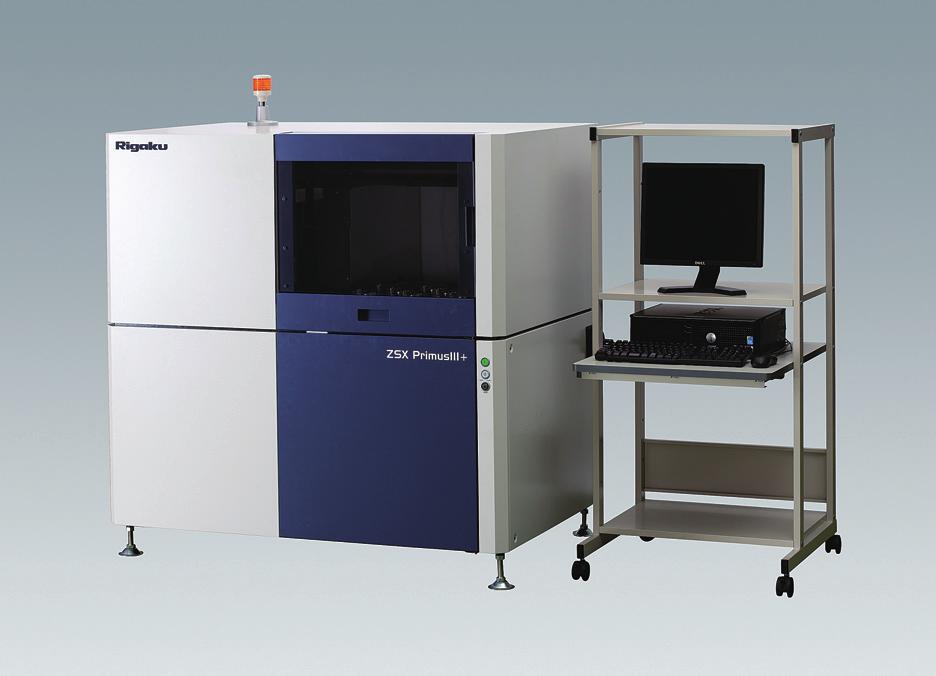 New products Wavelength-dispersive X-ray fluorescence spectrometer 1.